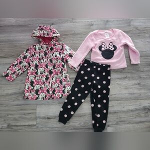 Disney Minnie Mouse Raincoat & Pyjama Set